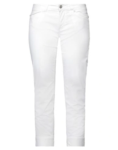 Jacob Cohёn Woman Jeans White Size 31 Lyocell, Cotton, Elastomultiester, Elastane