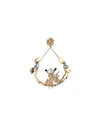 VALENTINO GARAVANI VALENTINO GARAVANI WOMAN SINGLE EARRING GOLD SIZE - METAL