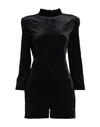 PHILOSOPHY DI LORENZO SERAFINI PHILOSOPHY DI LORENZO SERAFINI WOMAN JUMPSUIT BLACK SIZE 4 POLYESTER, ELASTANE