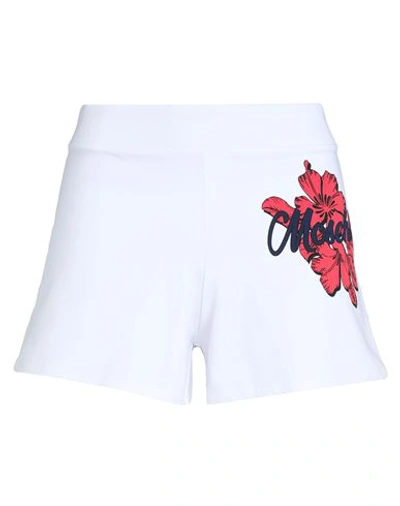 Moschino Woman Beach Shorts And Pants White Size L Cotton, Elastane