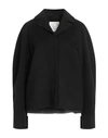 Sportmax Woman Coat Black Size 8 Virgin Wool