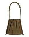 Rochas Woman Handbag Military Green Size - Soft Leather