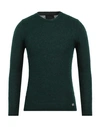 Bl.11  Block Eleven Bl.11 Block Eleven Man Sweater Dark Green Size S Acrylic In Green