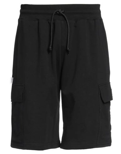 Shoe® Shoe Man Shorts & Bermuda Shorts Black Size Xxl Cotton, Elastane