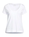 Daniele Fiesoli Woman T-shirt White Size 4 Cotton