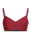 The Upside Woman Top Brick Size 4 Polyamide, Elastane In Red