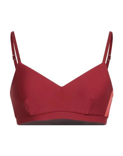 The Upside Woman Top Brick Red Size 10 Polyamide, Elastane