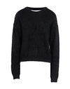 Vero Moda Woman Sweater Black Size Xl Recycled Polyester, Acrylic, Polyester, Elastane