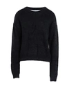 Vero Moda Woman Sweater Black Size M Recycled Polyester, Acrylic, Polyester, Elastane In Black