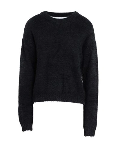 Vero Moda Woman Sweater Black Size M Recycled Polyester, Acrylic, Polyester, Elastane