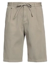 Berna Man Shorts & Bermuda Shorts Sand Size 28 Cotton, Elastane In Beige