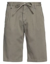 Berna Man Shorts & Bermuda Shorts Military Green Size 28 Cotton, Elastane