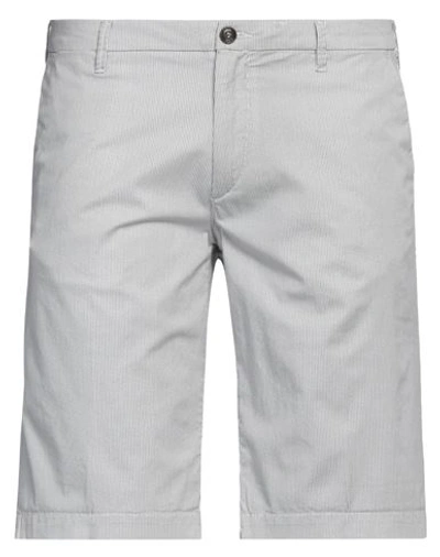 40weft Man Shorts & Bermuda Shorts Ivory Size 38 Cotton, Elastane In White