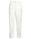 ESSENTIEL ANTWERP ESSENTIEL ANTWERP WOMAN JEANS WHITE SIZE 29 COTTON