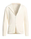 Daniele Fiesoli Man Suit Jacket Ivory Size Xl Cotton In White