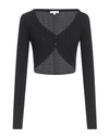 Cotton Citizen Woman Cardigan Black Size L Cotton, Elastane In Black