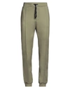Roberto Cavalli Man Pants Military Green Size Xl Polyester In Green