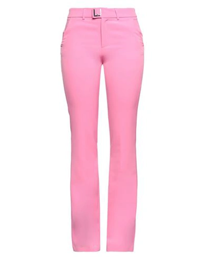 Liu •jo Woman Pants Fuchsia Size 8 Polyester, Elastane In Pink