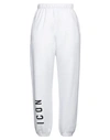 Dsquared2 Icon Logo Jersey Track Pants In White