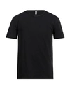 Moschino Man Undershirt Black Size Xl Cotton, Elastane