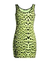 Roberto Cavalli Woman Cover-up Lime Green Size M Polystyrene, Elastane In Green