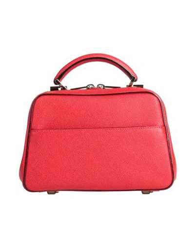 Valextra Woman Handbag Brick Red Size - Calfskin