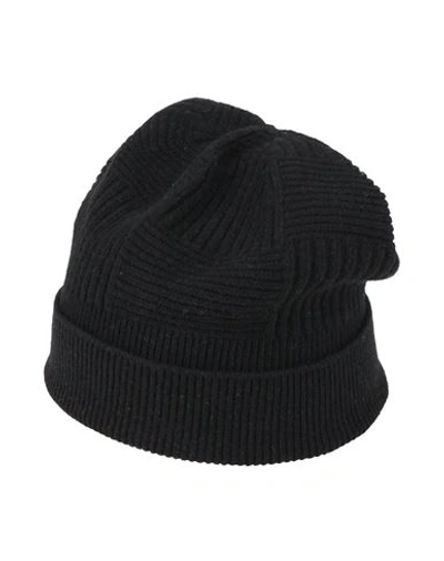Bottega Veneta Man Hat Black Size 7 ⅛ Wool, Cashmere, Polyamide, Elastane
