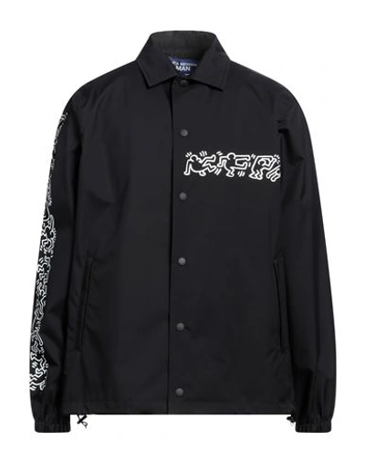 JUNYA WATANABE JUNYA WATANABE COMME DES GARÇONS MAN SHIRT BLACK SIZE XL NYLON, POLYESTER