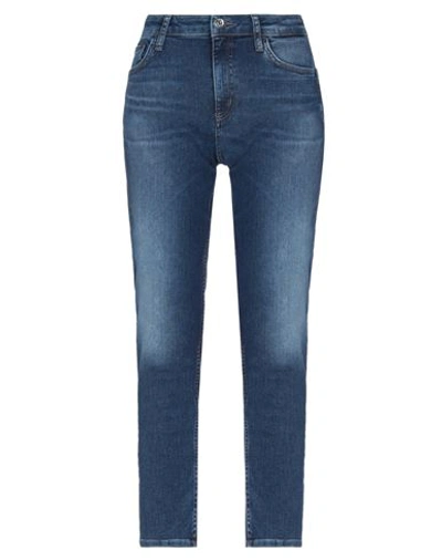 Liu •jo Woman Jeans Blue Size 25w-28l Cotton, Polyester, Elastane
