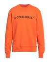 A-cold-wall* Man Sweatshirt Orange Size M Cotton