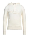 Maison Kitsuné Man Sweatshirt Cream Size M Cotton, Wool In White