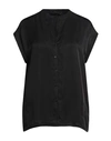 Armani Exchange Woman Shirt Black Size S Viscose