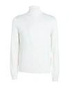 Only & Sons Man Turtleneck Ivory Size Xl Livaeco By Birla Cellulose, Polyester In White