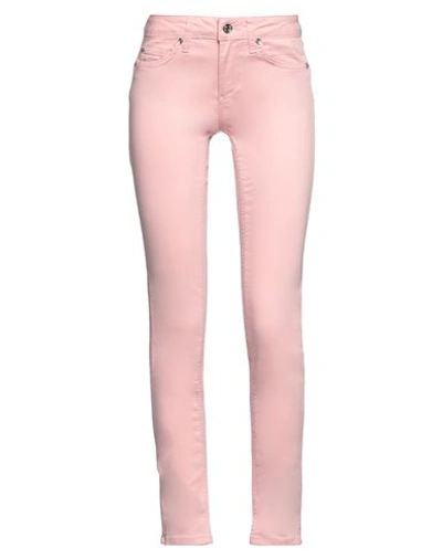 Liu •jo Woman Pants Pink Size 25w-28l Cotton, Polyester, Elastane