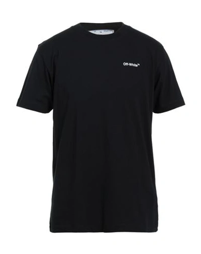 Off-white Man T-shirt Black Size Xxl Cotton