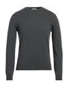 Boglioli Man Sweater Grey Size L Wool, Cashmere In Grey