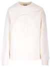 MONCLER SWEATSHIRT WITH EMBROIDERED LOGO