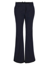 Off-white Off White Midnight Blue Wool Pant In Cobalt Blu