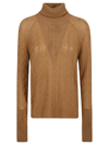 ETRO TURTLENECK CABLE-KNIT SWEATER