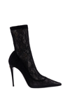 DOLCE & GABBANA LACE ANKLE BOOTS