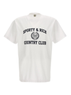 SPORTY AND RICH COUNTRY CLUB T-SHIRT WHITE