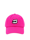KARL LAGERFELD COTTON HAT WITH VISOR