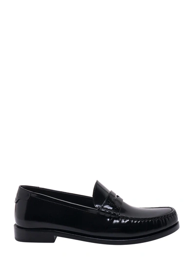 Saint Laurent Le Loafer 15 Mocassin Cuir Master In Black