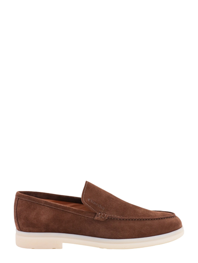 Church's Greenfield Slip-on Suede Loafers In Brown