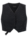 The Andamane Crystal V-neck Studded Waistcoat