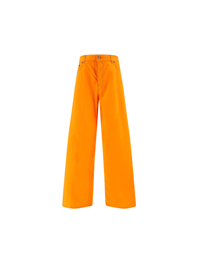 Bethany Twill Jeans in Orange Bethany Twill Jeans in Orange