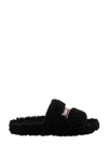 Balenciaga Political Campaign Furry Slides