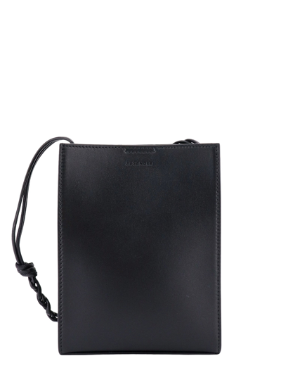 Jil Sander Shoulder Bag With Logo In Black