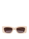 Alexander Mcqueen Spike Studs Rectangular Sunglasses