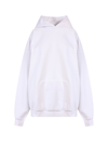 VETEMENTS INSIDE OUT COTTON SWEATSHIRT WITH EMBROIDERED LOGO